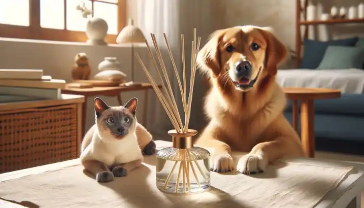 Are diffusers safe to use around pets?