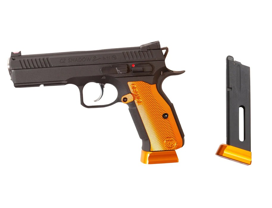 Asg Cz Shadow 2 Orange 2 Magazines Special Edition Airsofteire