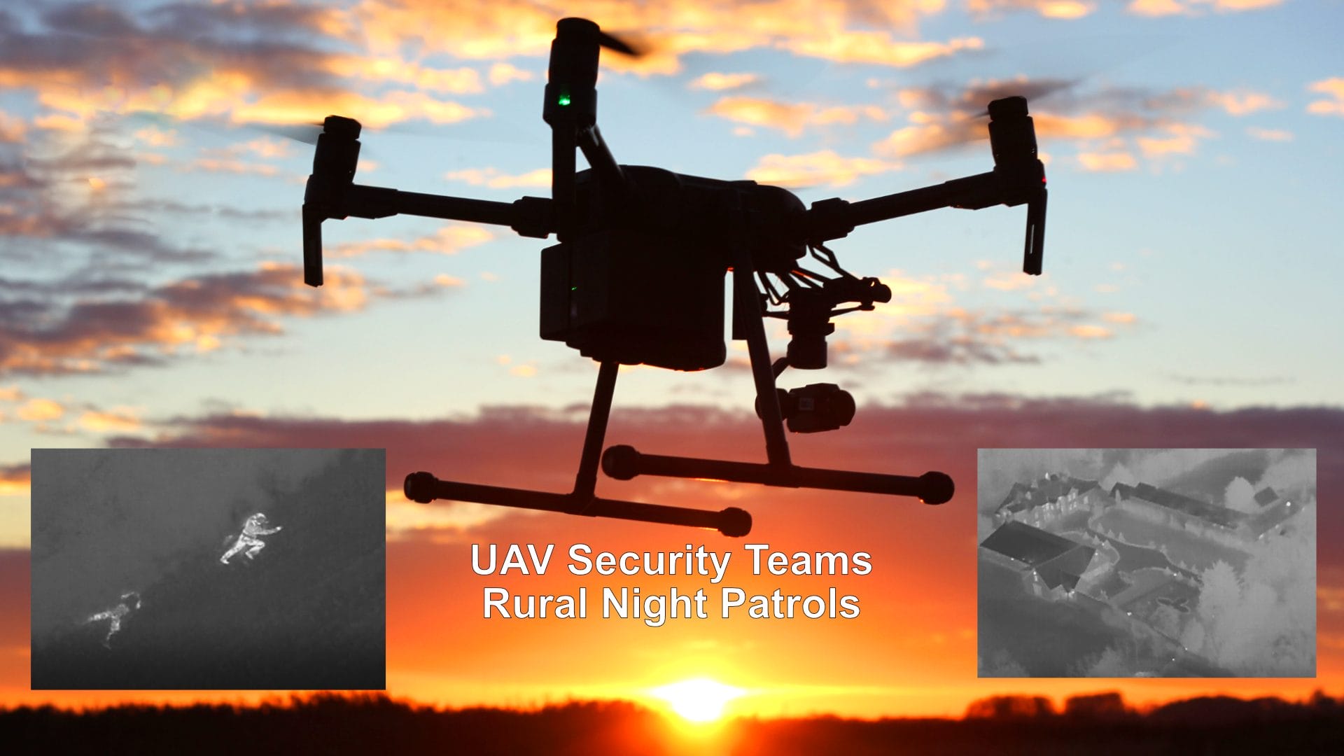 Drone Security at Night