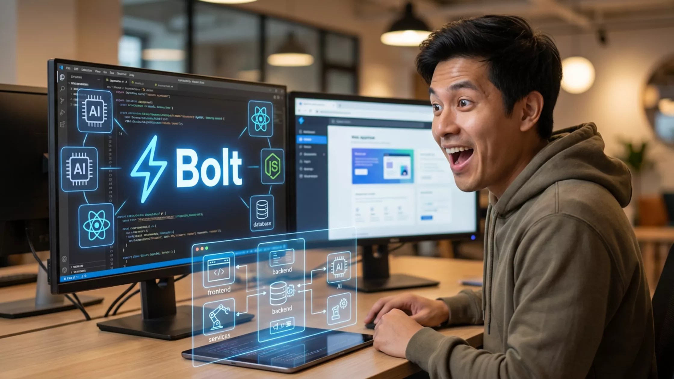 How to Build Full Stack Apps with AI Using Bolt