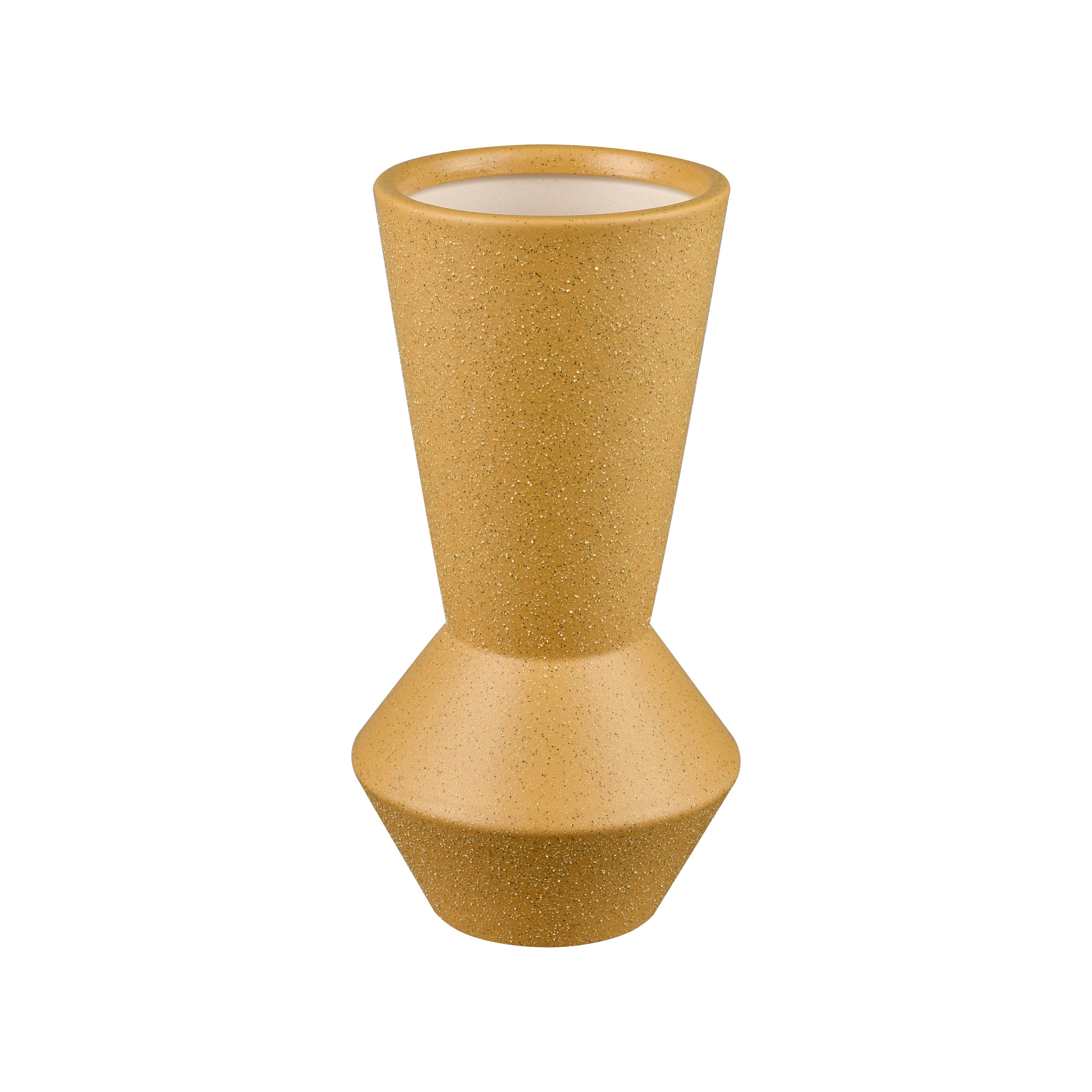 Belen Decorative Banded Modern Ceramic Vase Home Decor