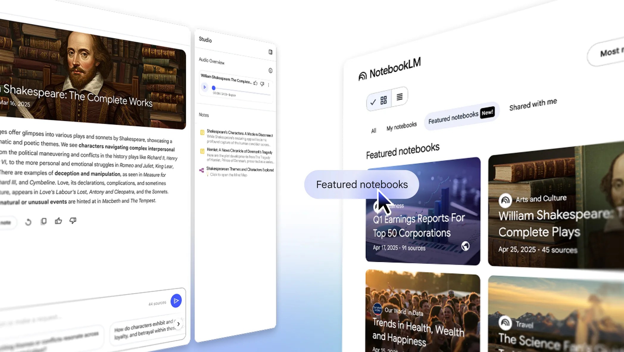 Google NotebookLM, 전문가 큐레이션 콘텐츠로 AI 학습 플랫폼 진화
