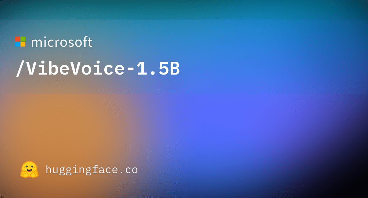 텍스트 한 번 입력으로 90분 팟캐스트가? 마이크로소프트 VibeVoice