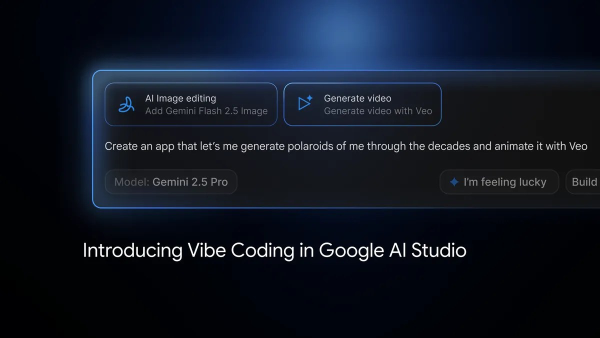 구글 AI Studio의 Vibe Coding: 차별화된 멀티모달 앱 개발 경험