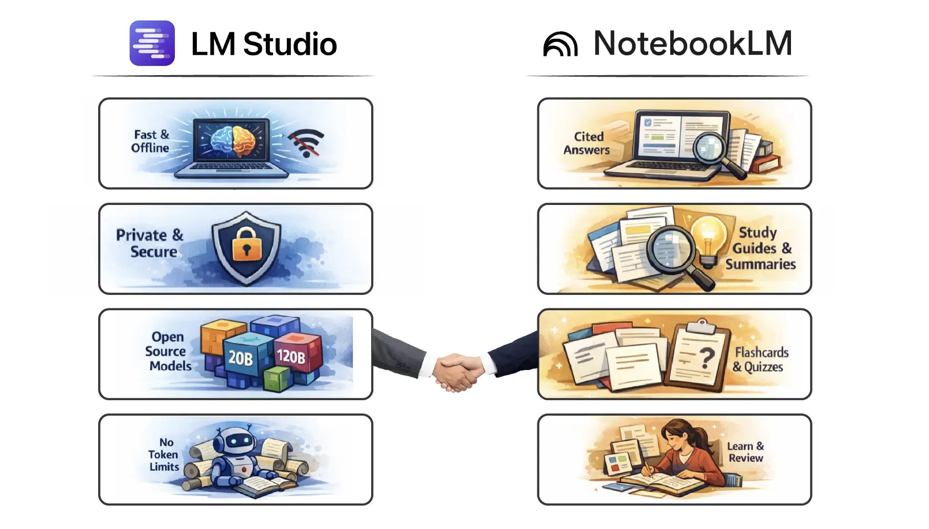 LM Studio → NotebookLM, 무료 AI 도구로 만드는 개인 맞춤 학습 시스템