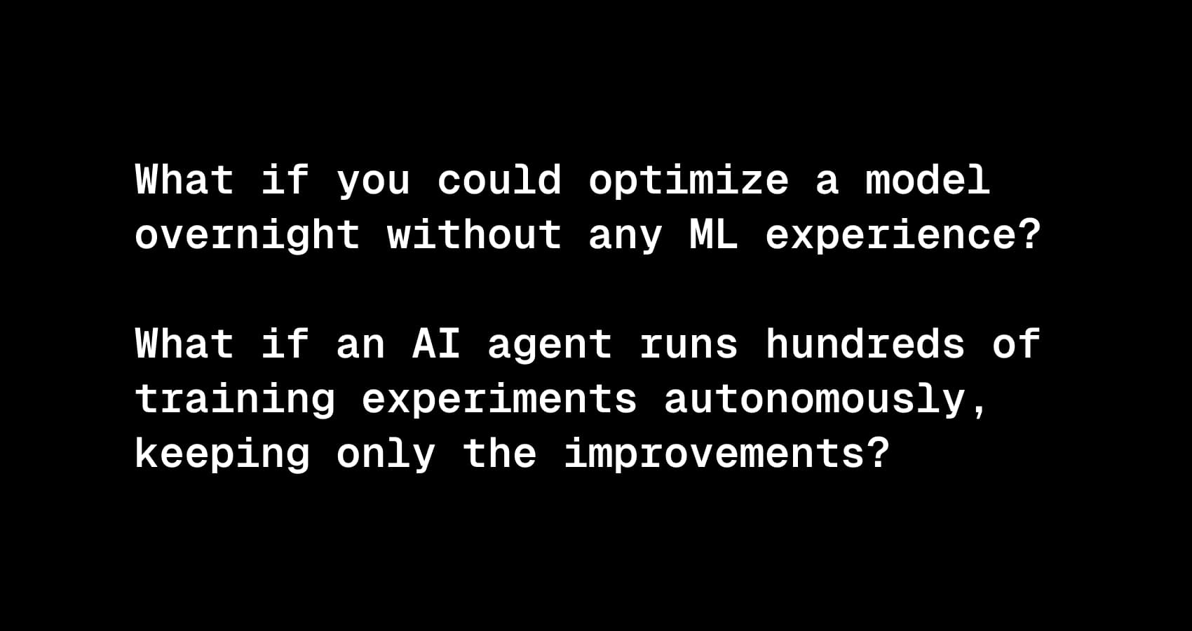 자는 동안 700번 실험, Karpathy 오픈소스 AI 연구 자동화 도구 autoresearch