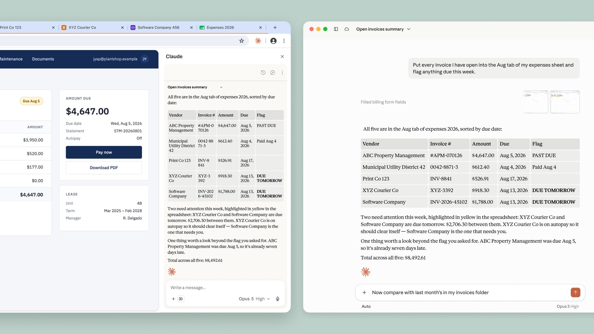 크롬 탭에서 시작한 작업을 데스크톱에서 이어받는다, Claude Cowork 사이드패널