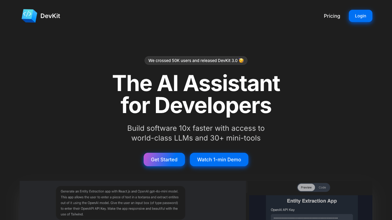 DevKit - AI Tool Review | AI Tech Suite