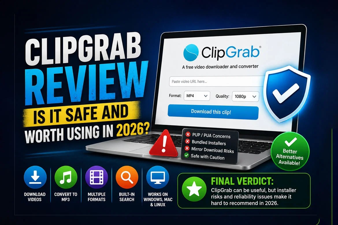 ClipGrab Review: Is It Safe and Worth Using
