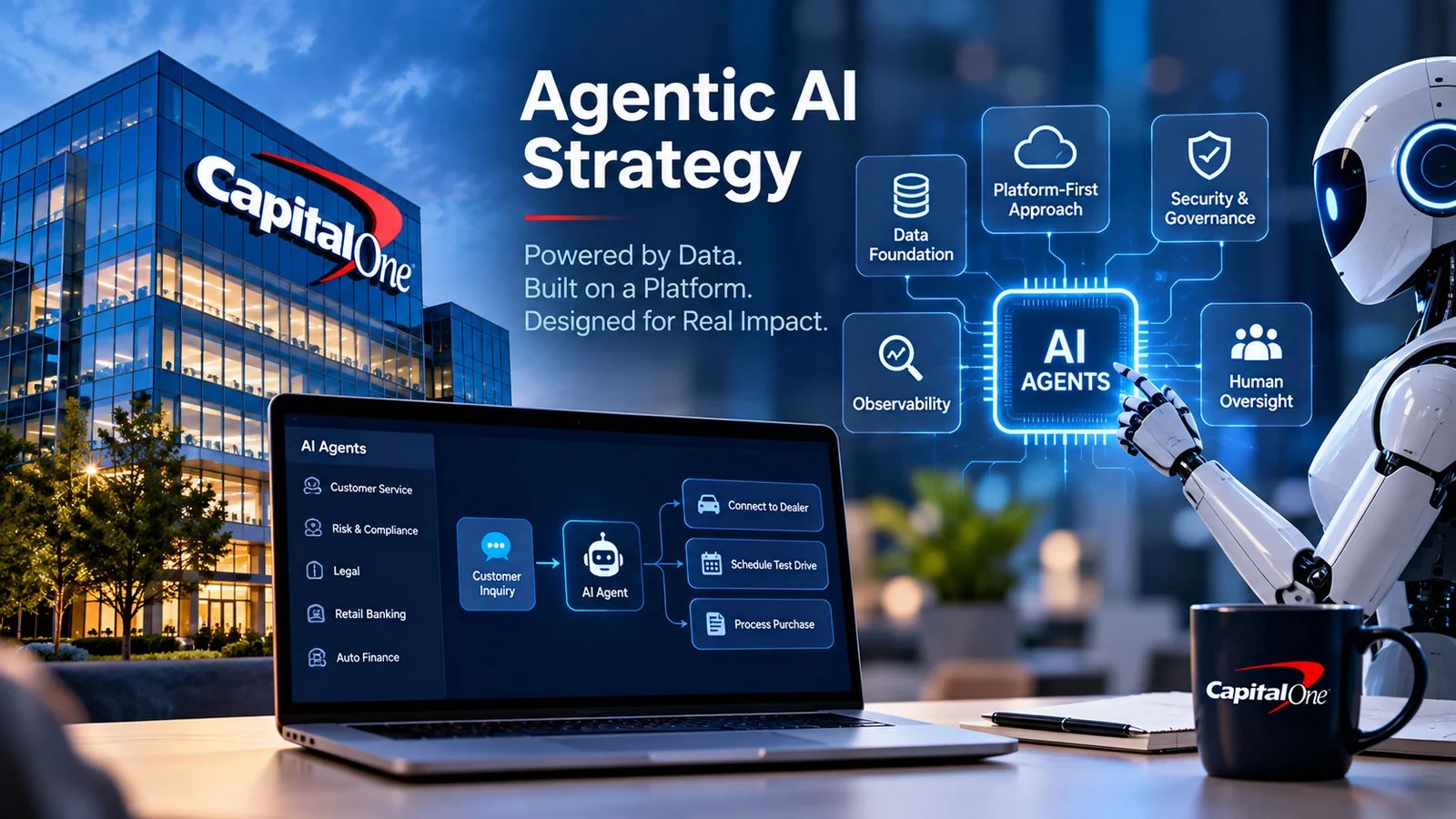 Capital One agentic AI strategy