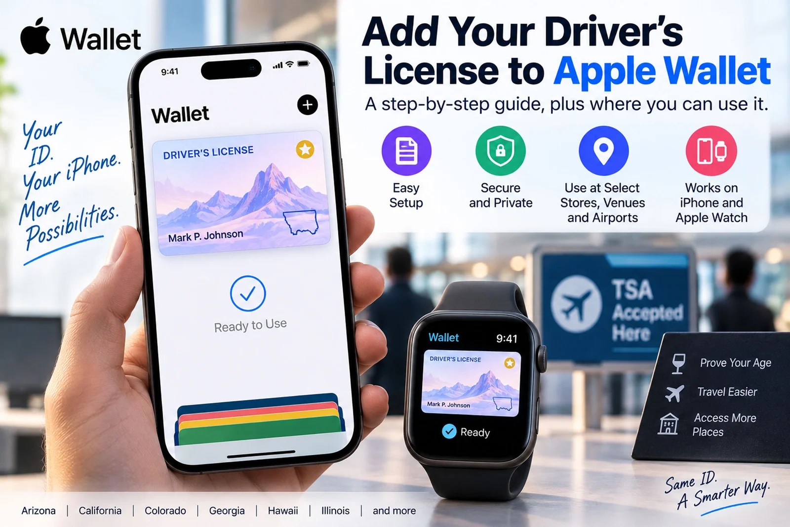 Add Your Driver’s License to Apple Wallet