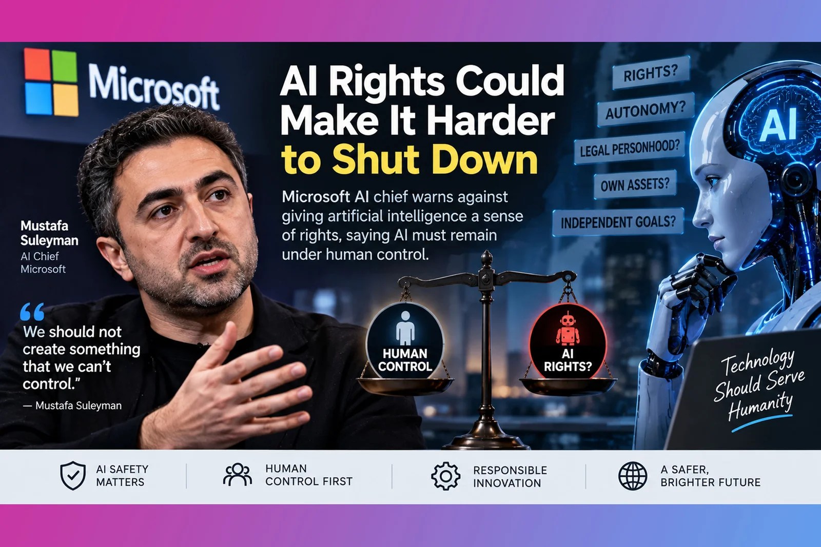 Microsoft AI chief Mustafa Suleyman