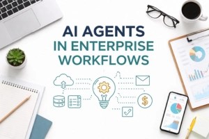 AI Agents in Enterprise Workflows: How Big Companies Are Changing Work - Post Thumbnail