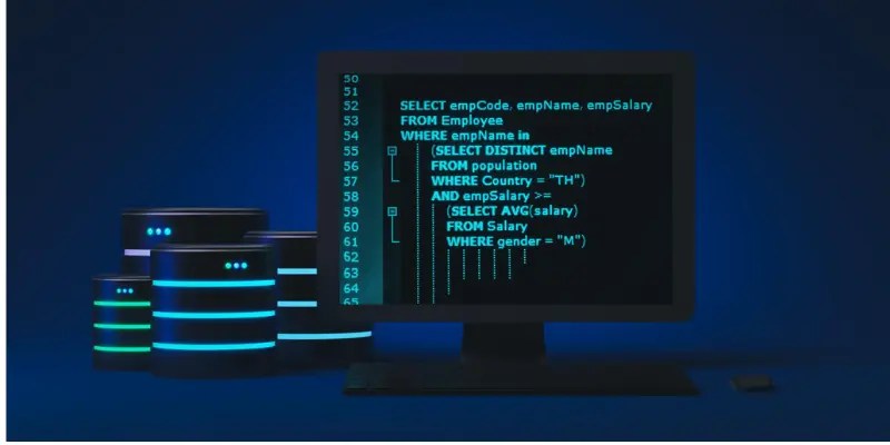data analysis tools python r sql coding screen