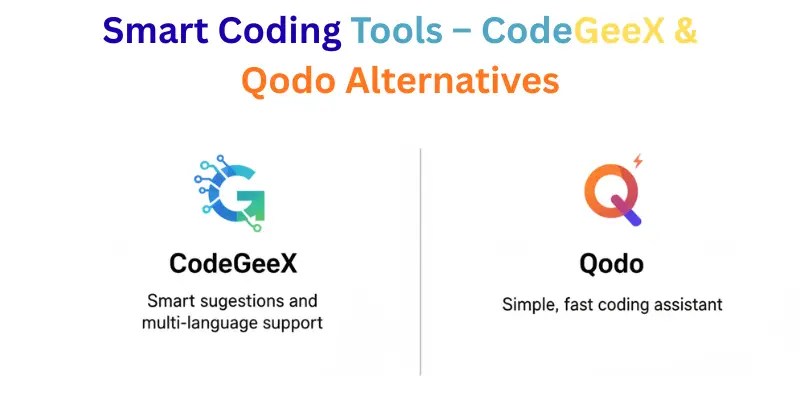 CodeGeeX and Qodo featured as smart and lightweight Cursor AI alternatives for modern coding workflows.