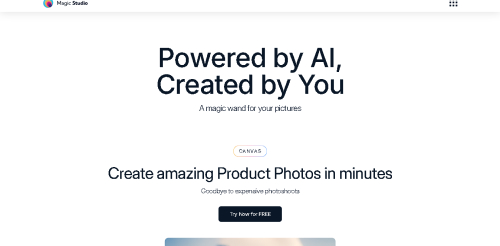 Unleash AI Photo Editing Magic with Magic Studio