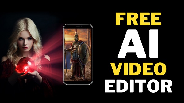 Free AI Video Editor With Free Text To Speech AI & Text To Video AI Step By Step Tutorial for Beginner.