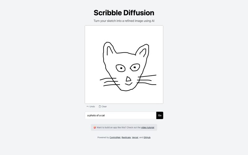 Scribble Diffusion Image Generation Ai Tool Review - Download Incredible Dark Texture | Desktop