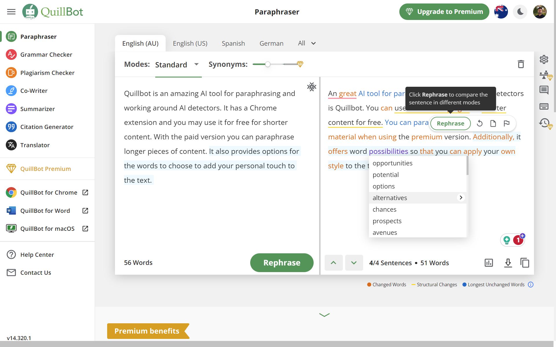 Paraphrasing Tool - QuillBot AI