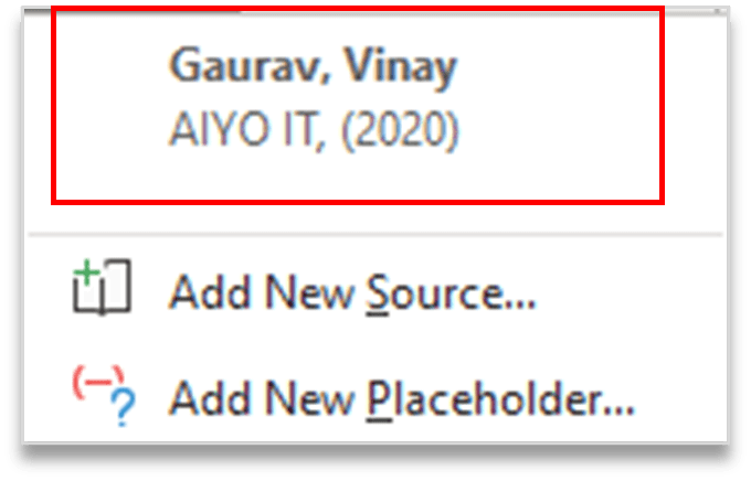 How To Insert Citations In Ms Word Aiyo It Tutorial - Premium Dark Design Gallery - 8K