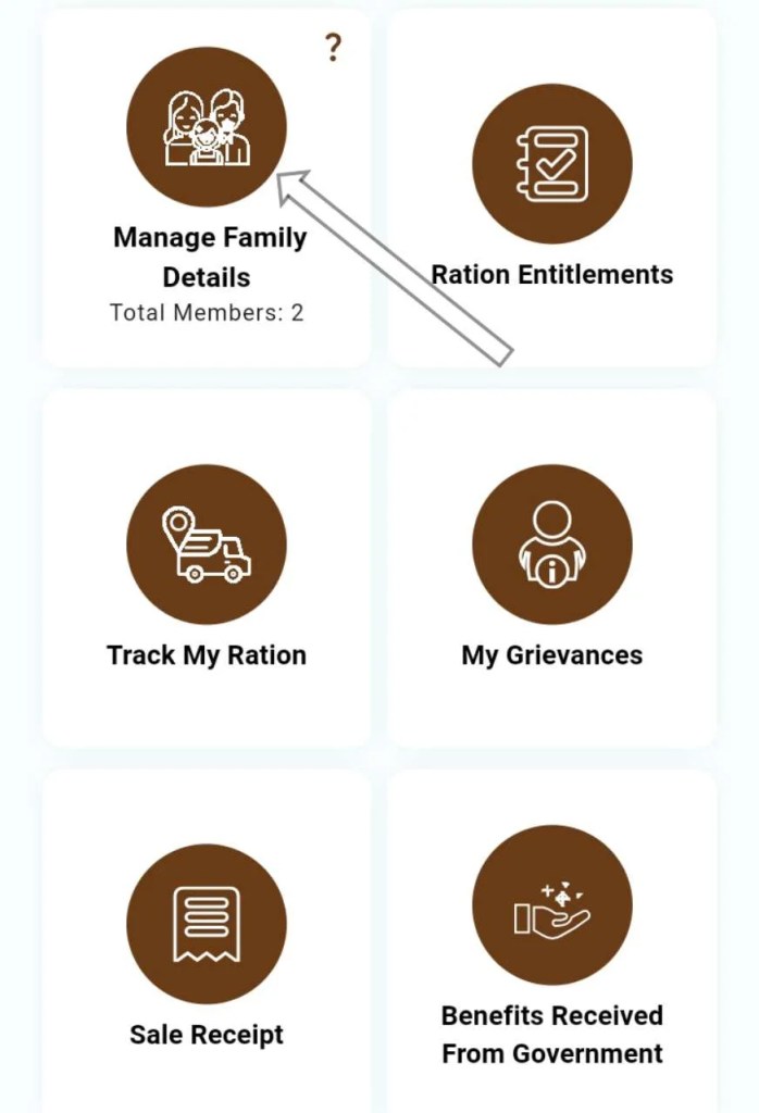 manage family details
