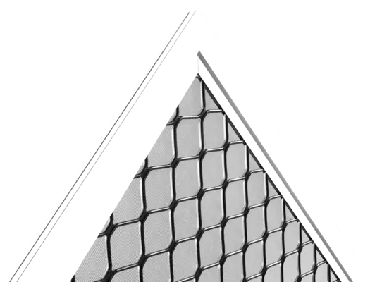 Prowler Proof Diamond security screen door corner