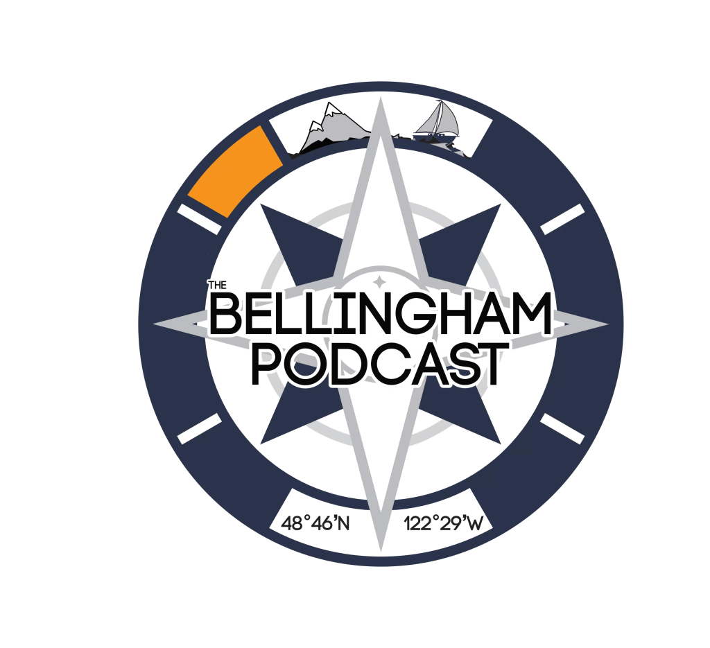 Full compass logo for the Bellingham Podcast