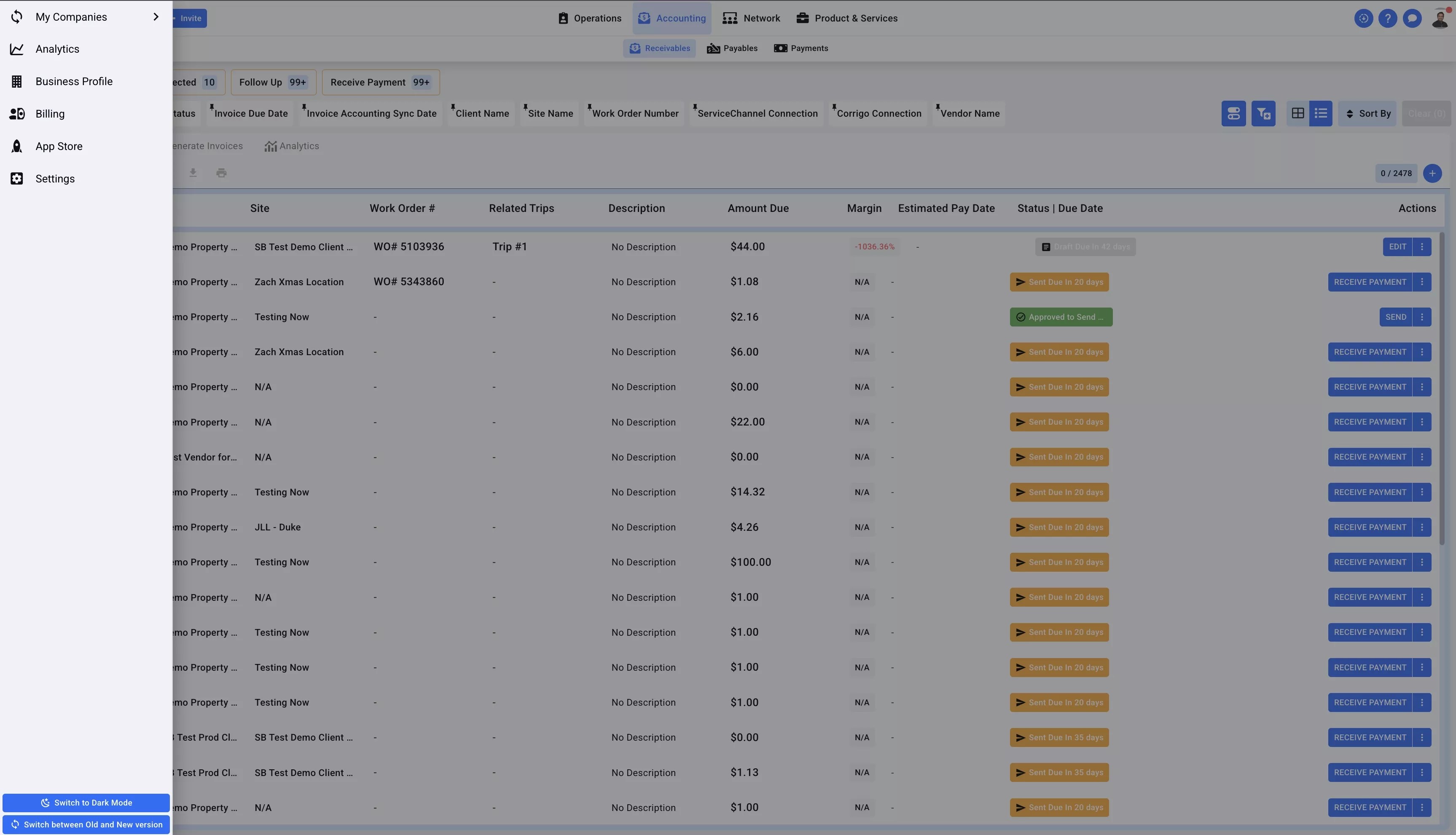 Walkthrough Choosing And Changing Default Invoice Template - Nature Textures - Perfect Ultra HD Collection