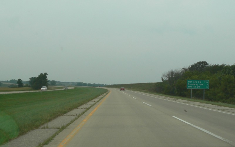 U S Highway 52 In Minnesota Nb Rocdistance 