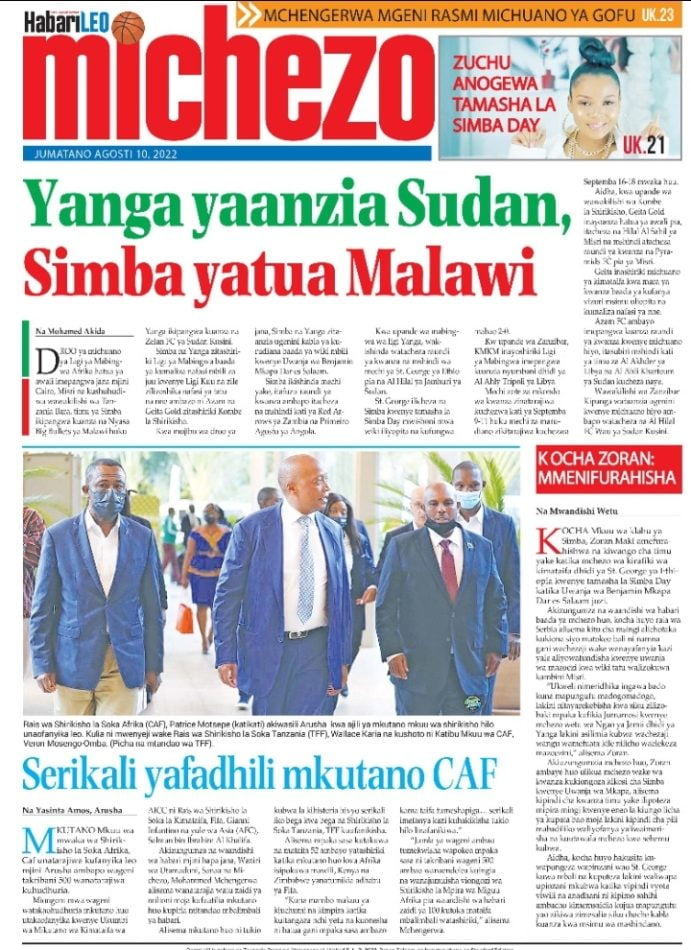 Tanzania Newspaper Updates|Magazeti ya leo 10 August 2022