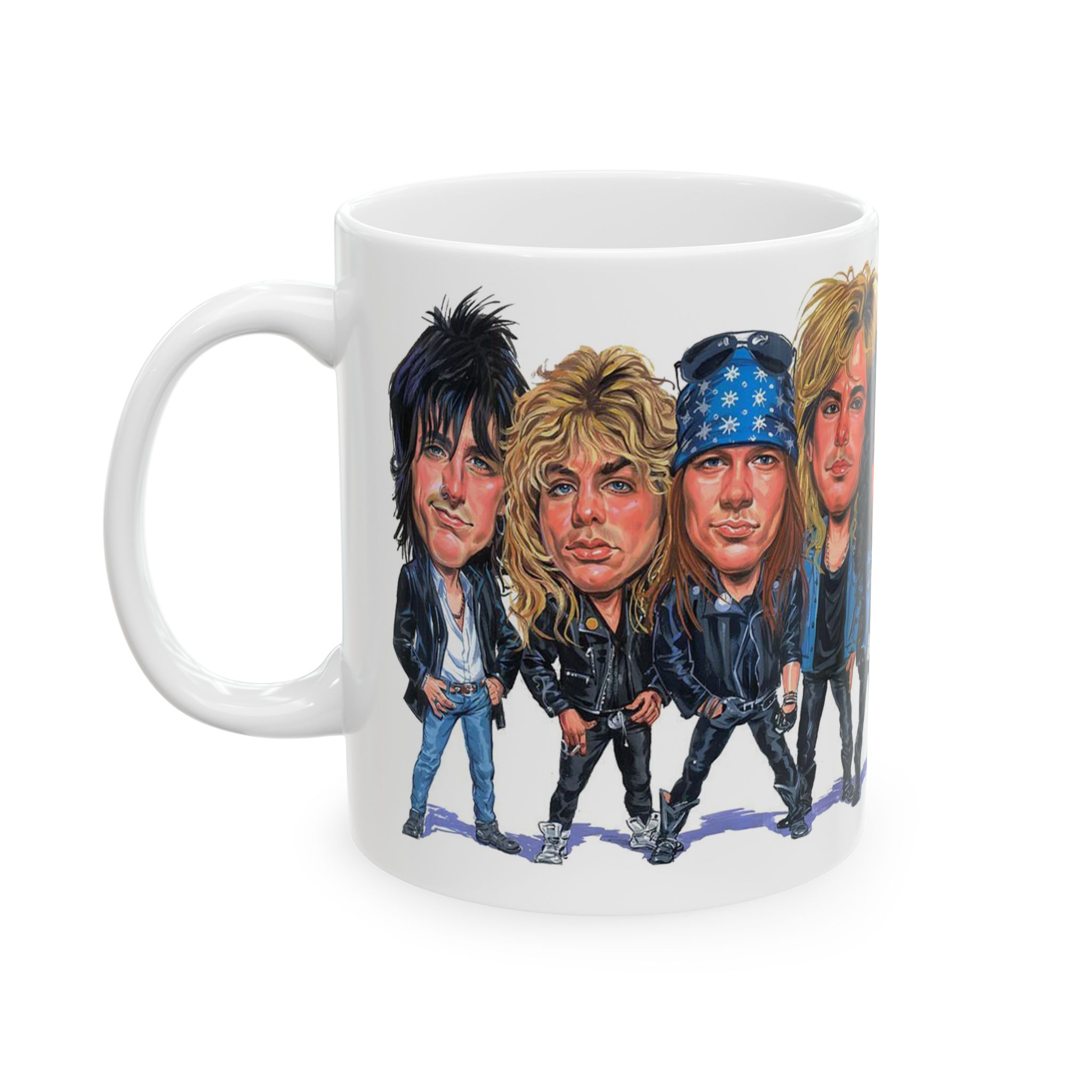 Taza Guns Cabezones – Diseño divertido en caricatura