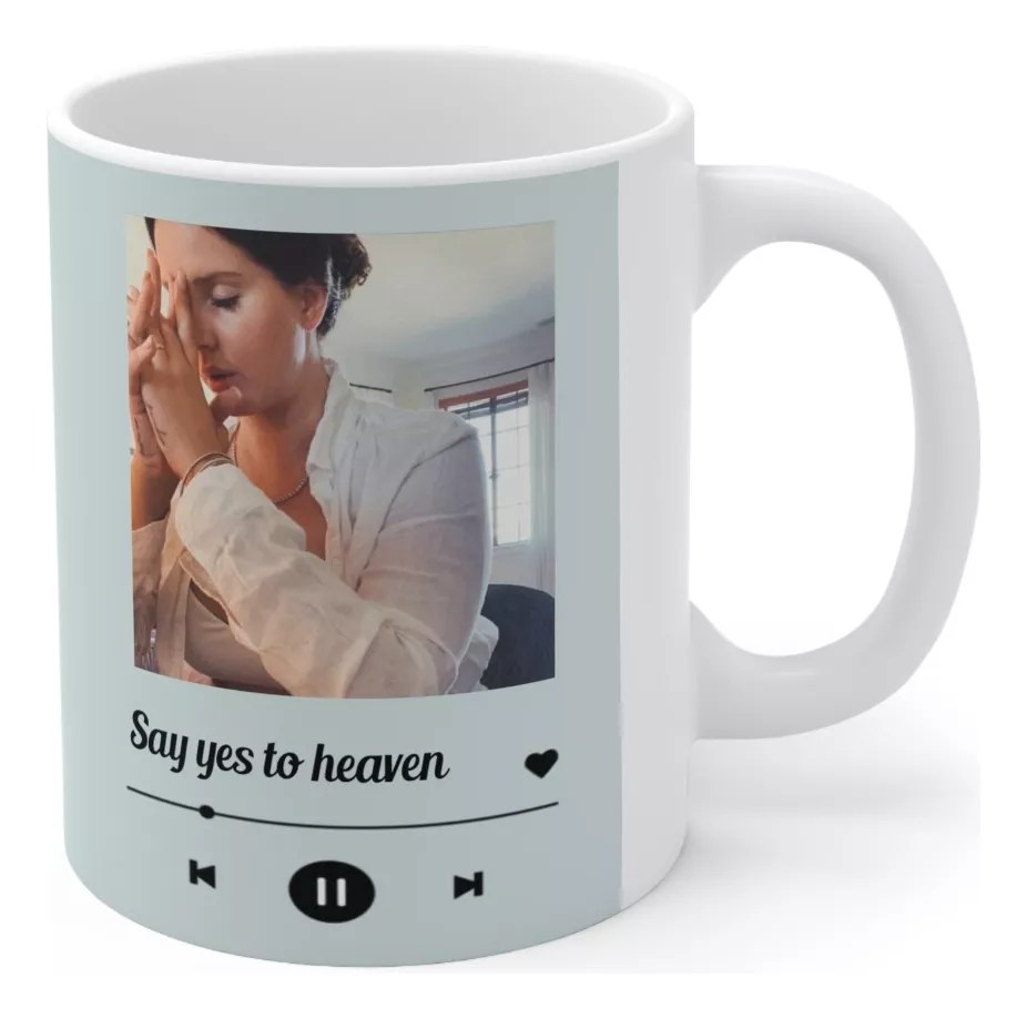 Taza Lana Say Yes – Inspirada en Say Yes to Heaven