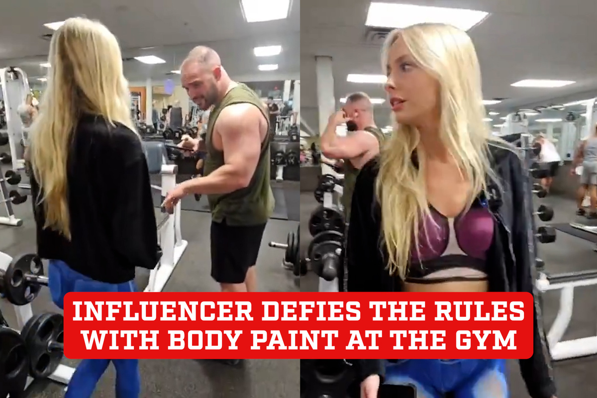 Natalie Reynolds, the influencer who challenges norms with her particular gym outfit - MARCA TV English