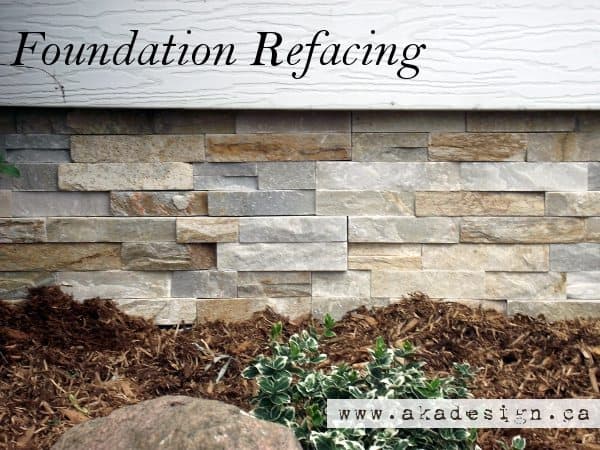 Foundation Refacing