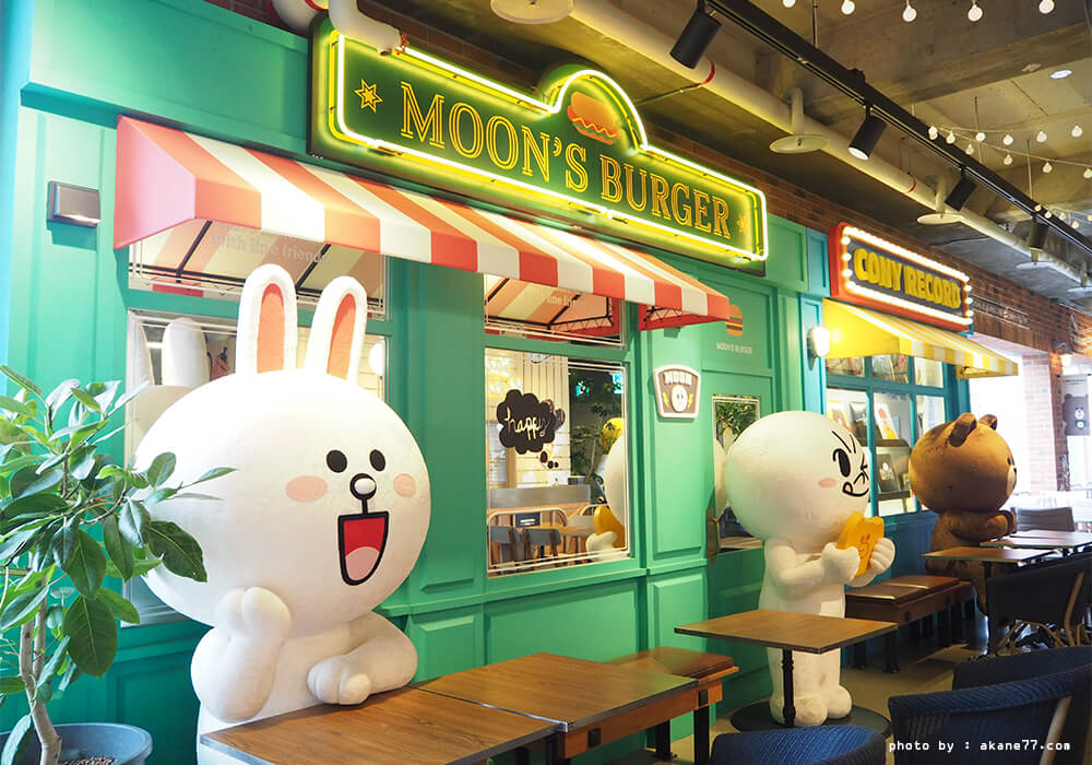 韓國首爾梨泰院 LINE CAFE 熊大兔兔♥︎咖啡&冰淇淋