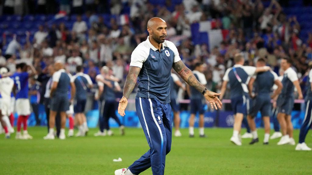 Selebrasi Emosional Henry Usai Antar Prancis ke Final Olimpiade