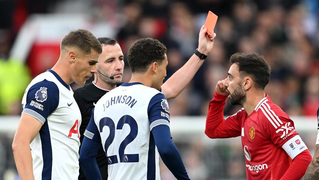 Ten Hag: Kartu Merah Bruno Fernandes Mengubah Permainan