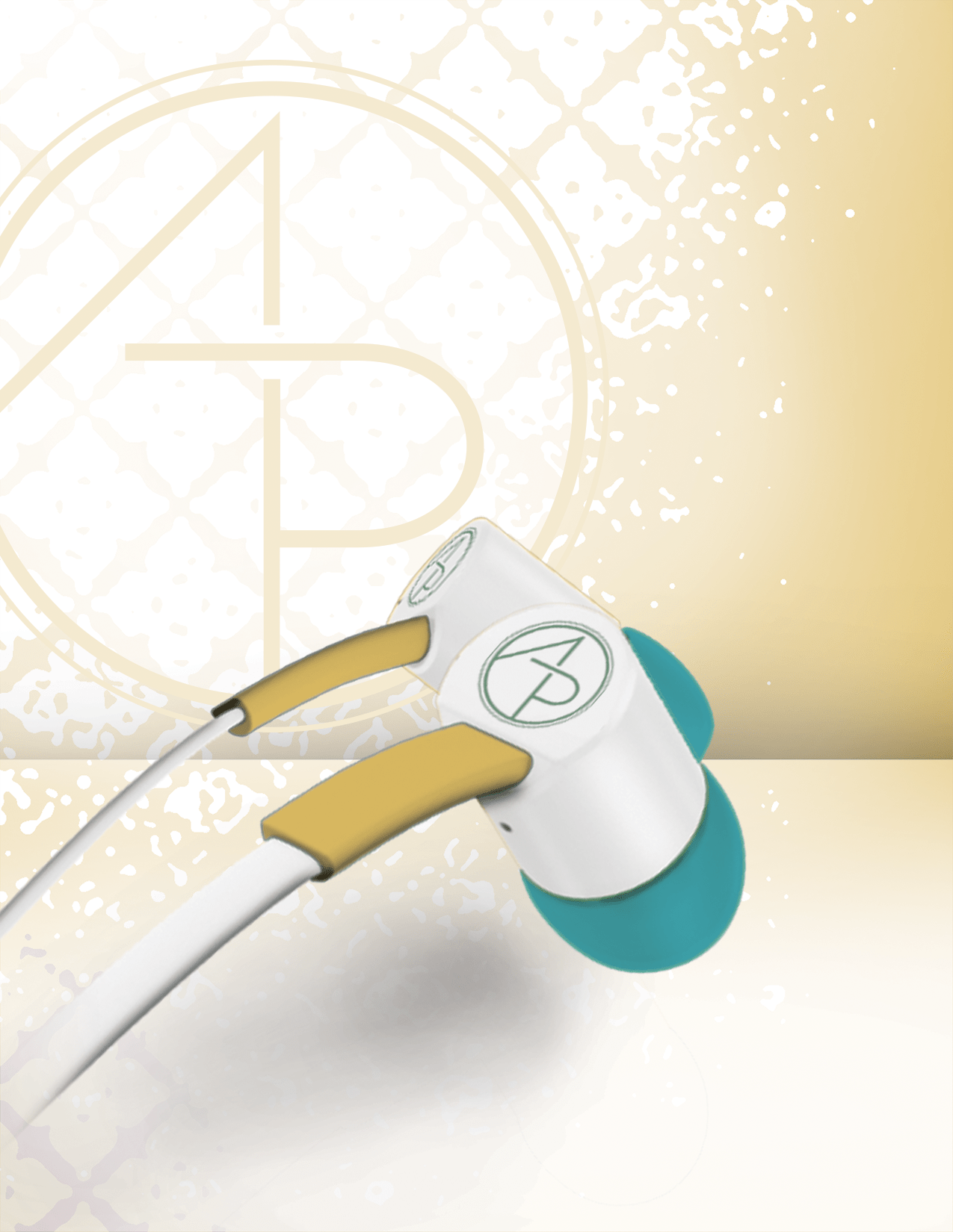 Primo, Teal and Gold