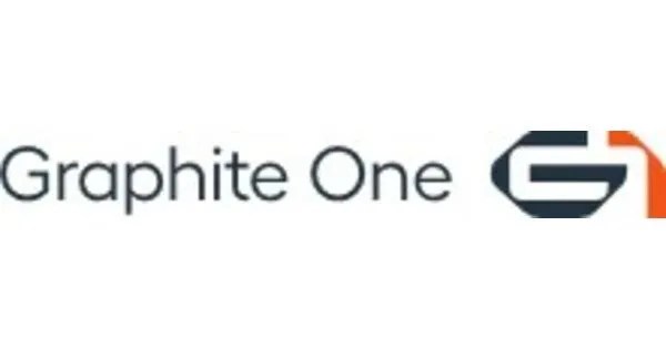 Graphite One logo featuring the brand name with a stylized blue-and-orange 'G' icon on the right.