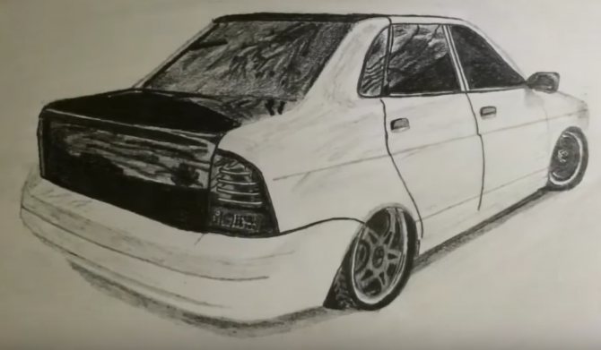 нарисовать приору 2