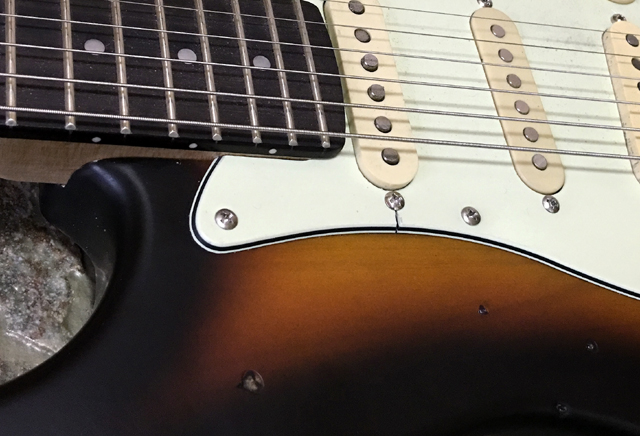 ミニストラトキャスター ☆レリック加工終了！ Compact guitar CST-60s