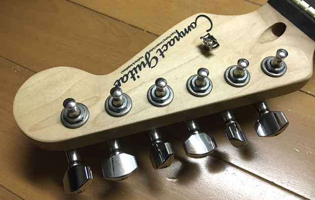 ミニギターのペグ交換！ Compact guitar CST-60s | 人生をモディファイ