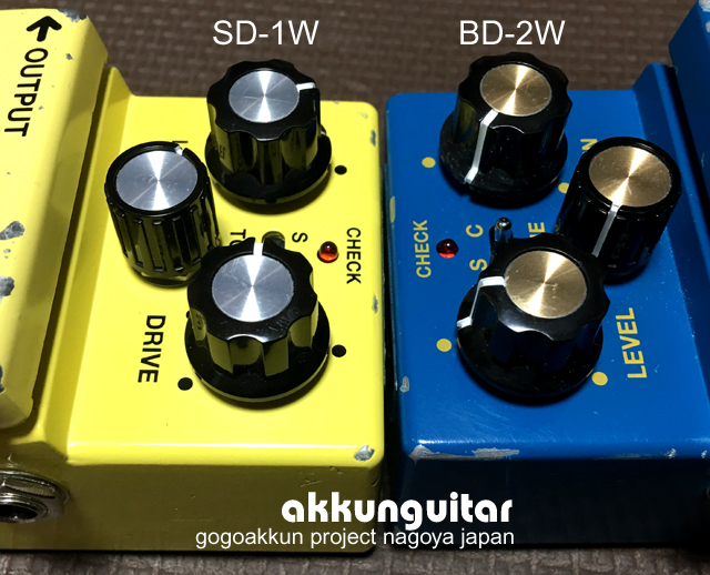 BOSS SD-1WとBD-2W どっちがイイの？ ～モズライトとも相性が良い