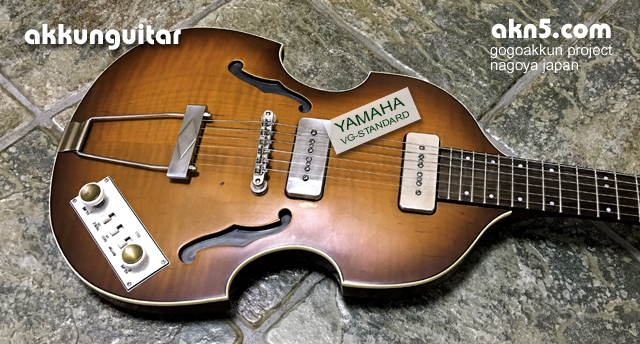バイオリンギターのペグをモズライトのペグに交換♪ ～GOTOH SD90-05M