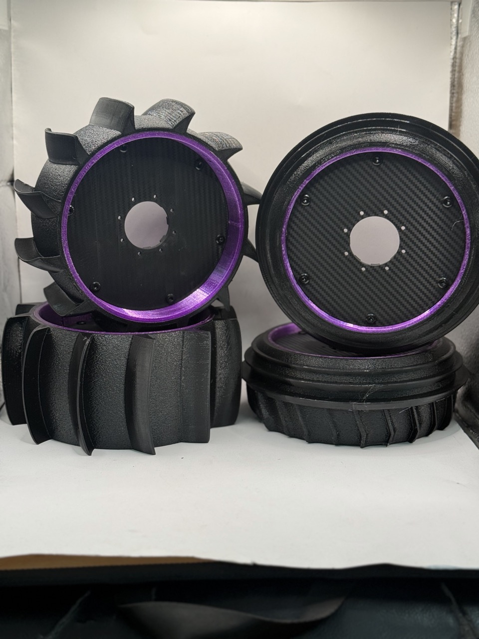 200x90 and 190 blade  Pro Light Wheels - Purple Custom