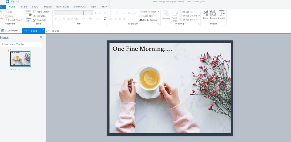 <b>Storyline 360 Tutorial</b>