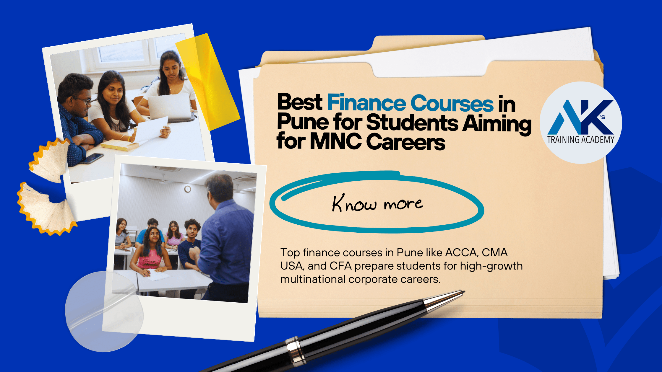 Best Finance Courses in Pune for Students Aiming for MNC Careers