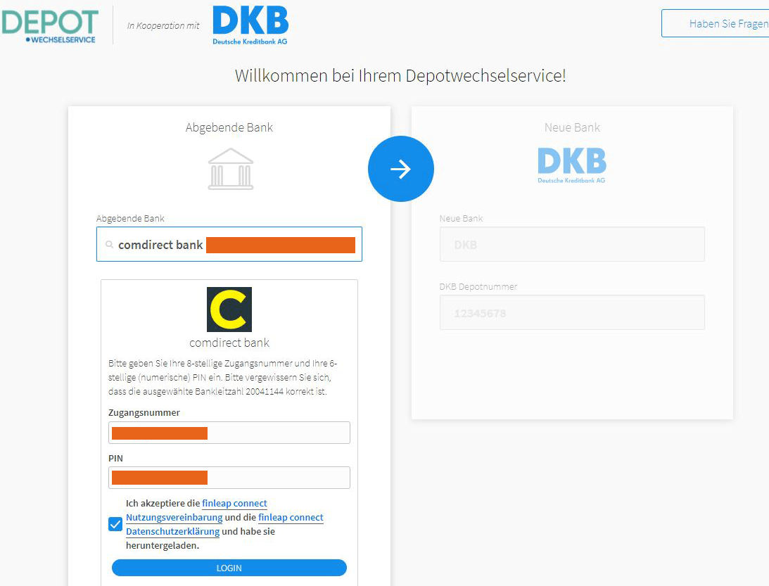 Die iban (international bank account number) ist ihre internationale kontonummer und der bic (bank identifier code/swift code) die internationale bankleitzahl . Aktie von Comdirect zu DKB Ã¼bertragen | Make Aktien Great
