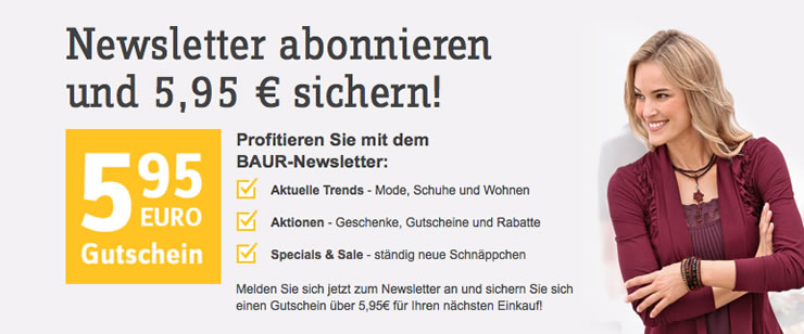 Baur gutschein gratisartikel - renaudmarine.nl