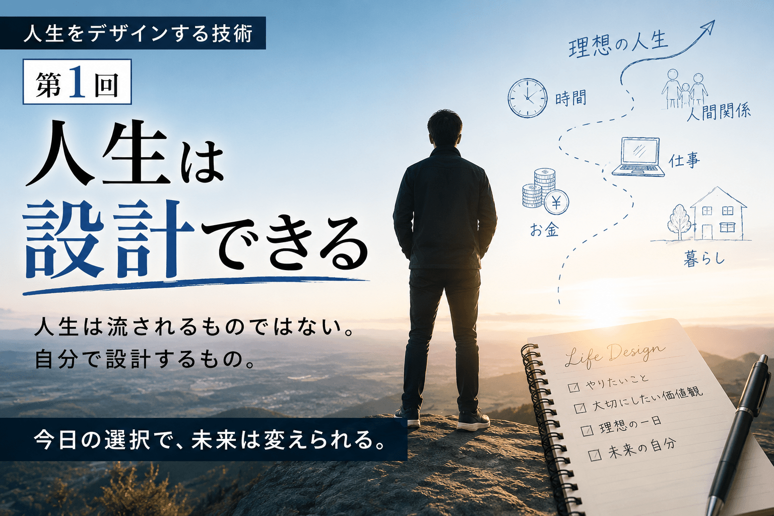 【第1回】人生は設計できる｜今日の選択が未来をつくるライフデザイン